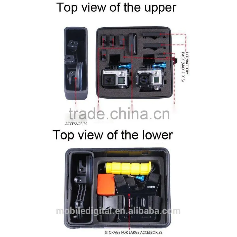 Smatree Smacase G500 for Gopro Case Multi color Waterproof Case
