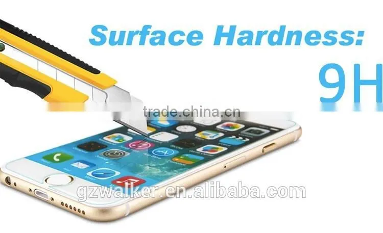 2016 China wholesale 9h privacy tempered glass screen protector for iphone 5 6 6plus