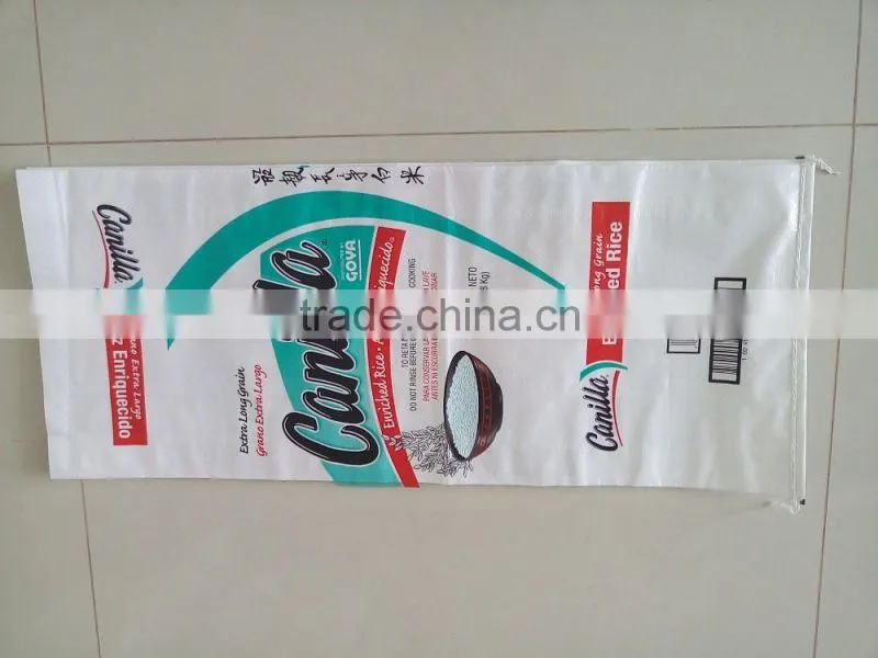 Vietnam Reusable Bopp PP Woven Rice Packaging Bag