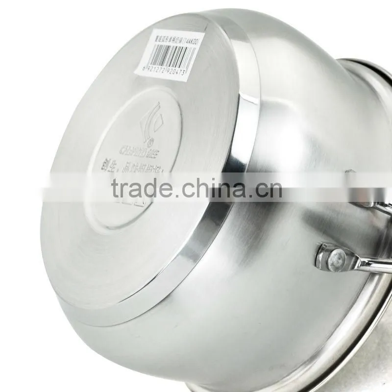 User-friendly SS pot for infrared oven