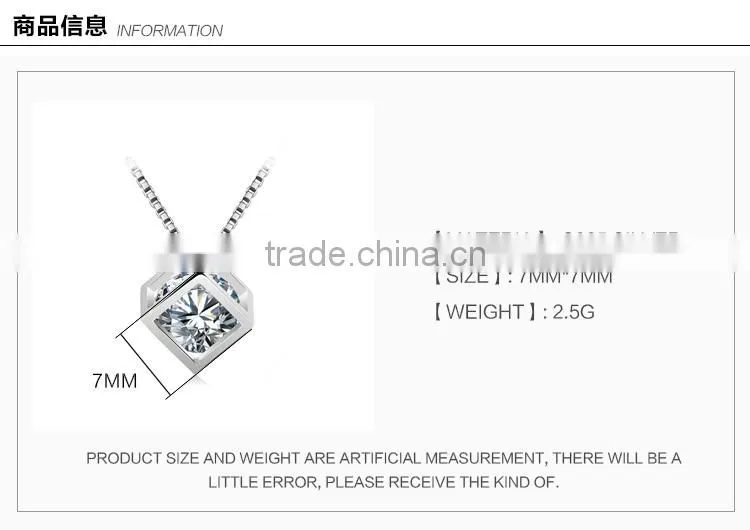 Infinite Costum 925 sterling Silver Jewelry Real silver Necklace jewellery