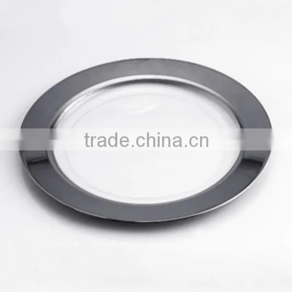 7.5'' Round Plastic Plate
