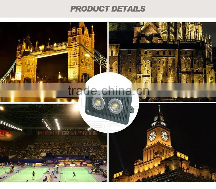 Aluminum waterproof high lumen 120 watt led flood light