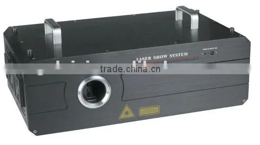 green animation laser light