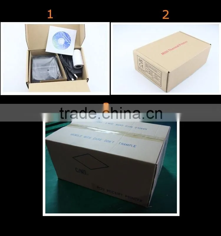 Portable Mobile Thermal 58mm Receipt Printer For Ipad And Android