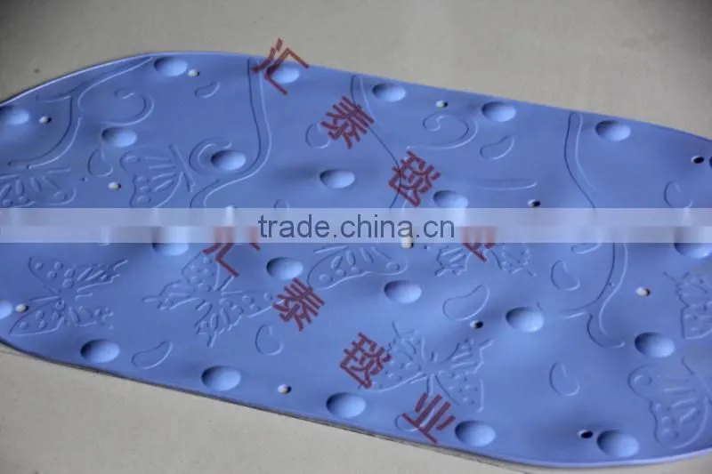 PVC bathroom mat fashion pvc bathmat china factory S02