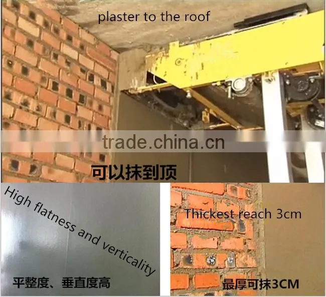 High efficiency plaster spraying machine for house/low price wall screeding plastering machine /wall renders machine