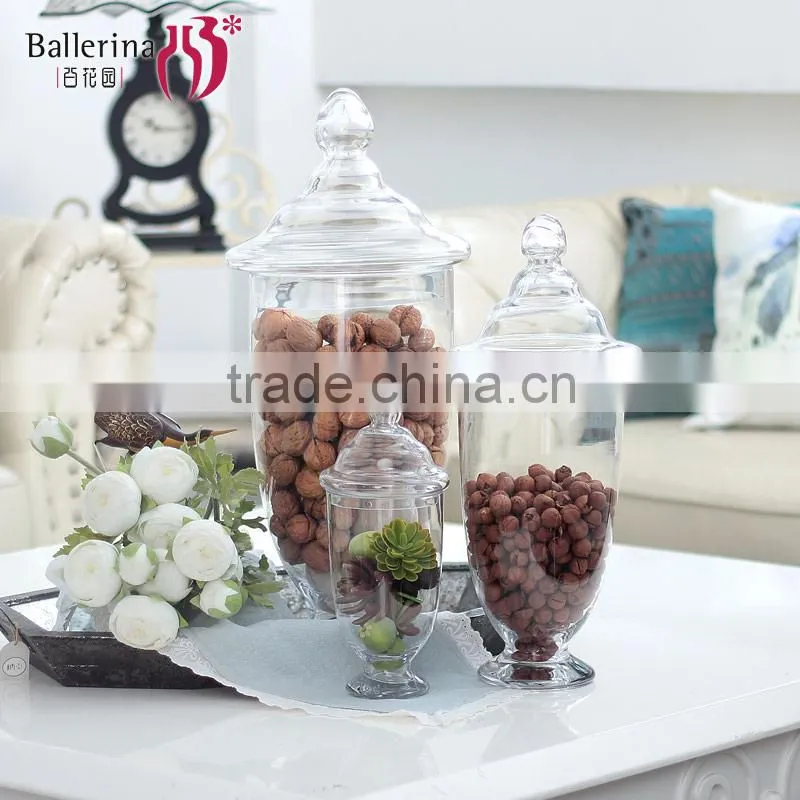 Promotion Cheap Clear glass candy buffet
