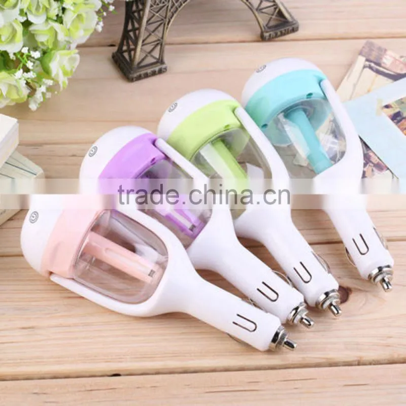 Mini Car Humidifier Air Purifier Freshener Aromatherapy Essential oil Diffuser