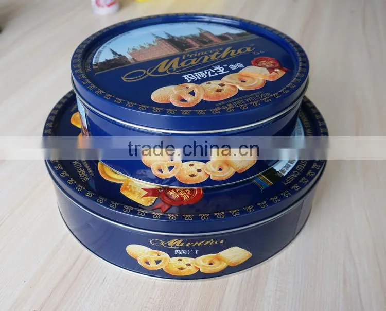 Whole Sale Large Tin Can For Cookie