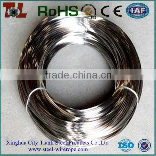 Manufacture for deep hot galvanized steel wire