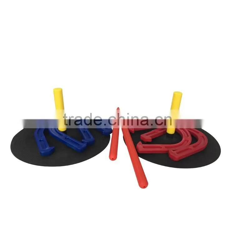 Plastic sports game Indoor-outdoor-horseshoe sets