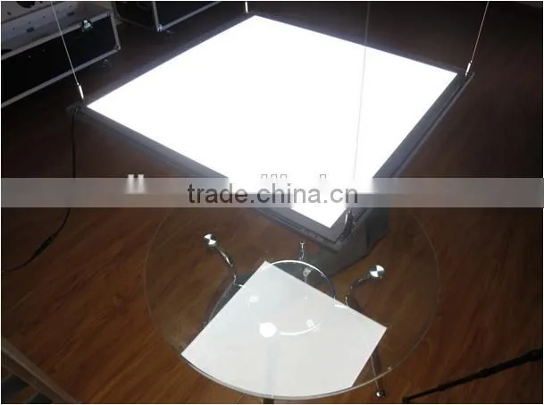 Edge lit smart led panel lights 600x600 Double side luminous led panel lighting 600x600 CE ROHS 2x2 led ceiling panel light