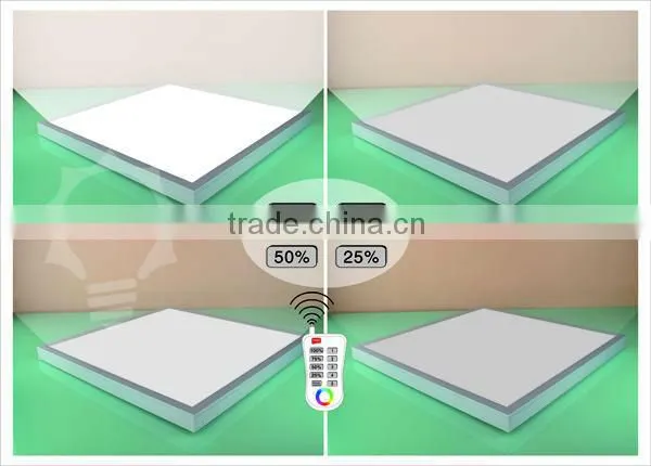 P7-168 34W 600x600 led recessed panel light multi-function Internal Driver led panel lighting CE ROHS FCC DLC UL led panel light