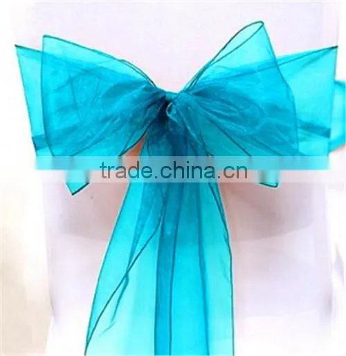 Red Organza Chair Sash