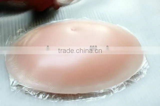 different sizes100% medical Artificial Baby Tummy, Belly Silicone Pregnant Belly|Fake Baby Belly