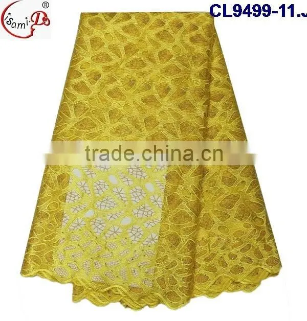 CL9499 Beautiful design hot african style french lace fabric,net tulle lace fabric for sale