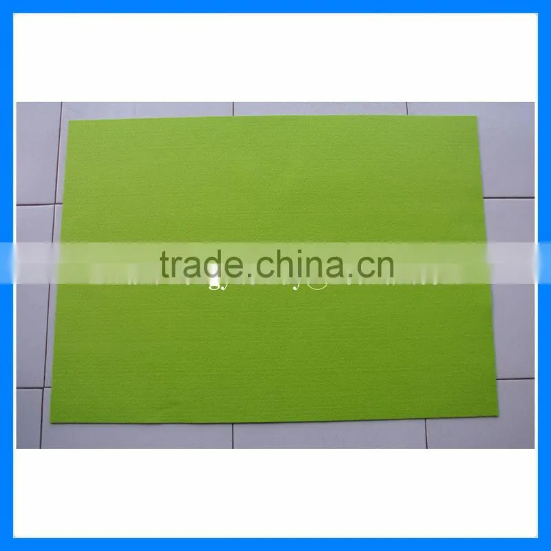 Needle punched nonwoven fabric green viscose shammy cloth
