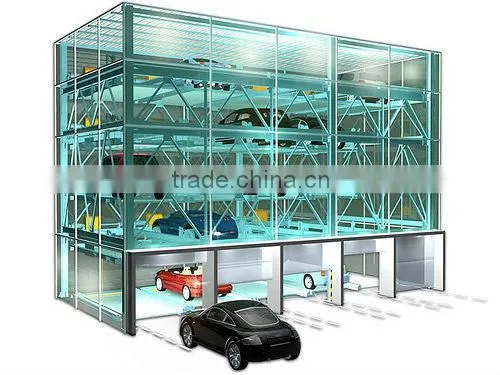 Steel Structure Smart Car Storage Parking System