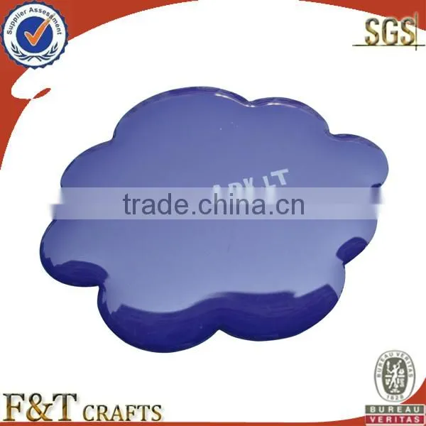 promotional felt print cheap custom badge