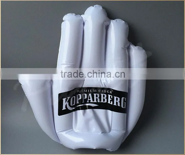 PVC inflatable hand for promotion and event