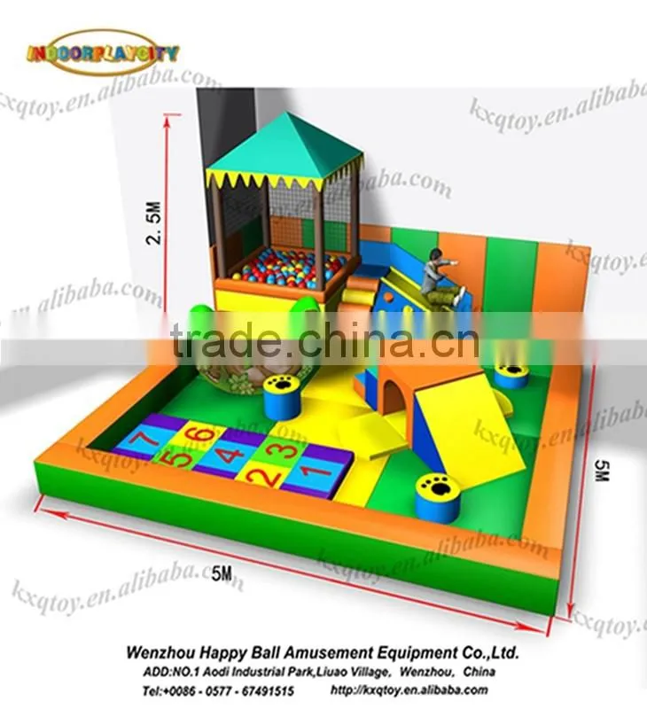 Mashimaro illustration jungle adventure soft indoor playground equipment