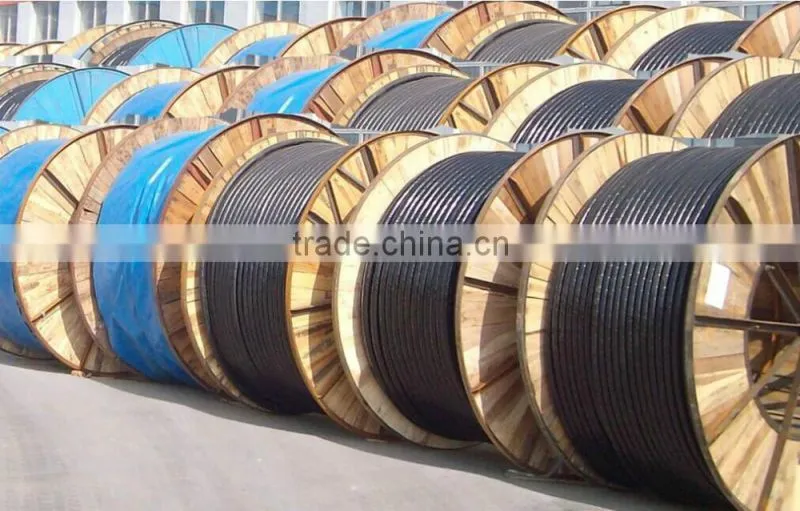 China suppiler different types of three phase 5 core pvc insulated power cable