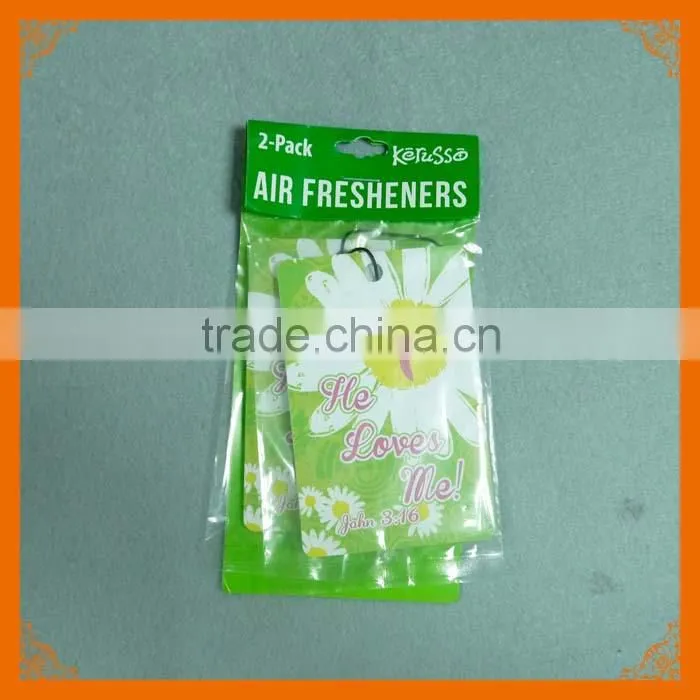 make hanging paper car air freshener