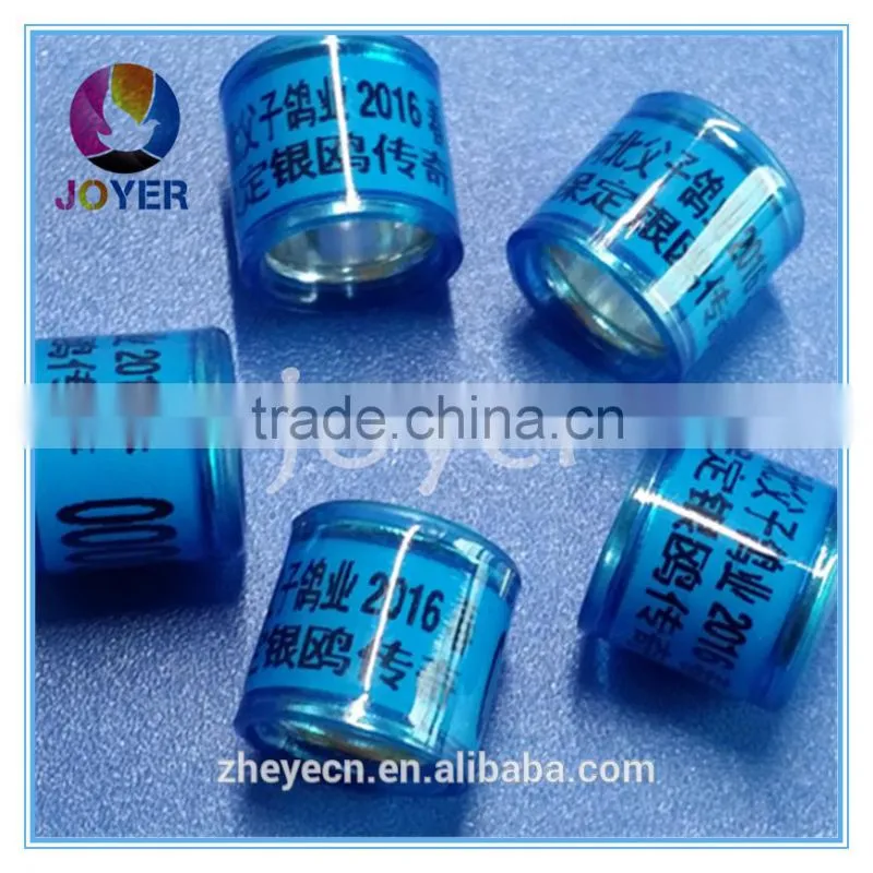 crown Aluminium plastic Pigeon Ring -Crown hot sale products for pigeon clubs racing