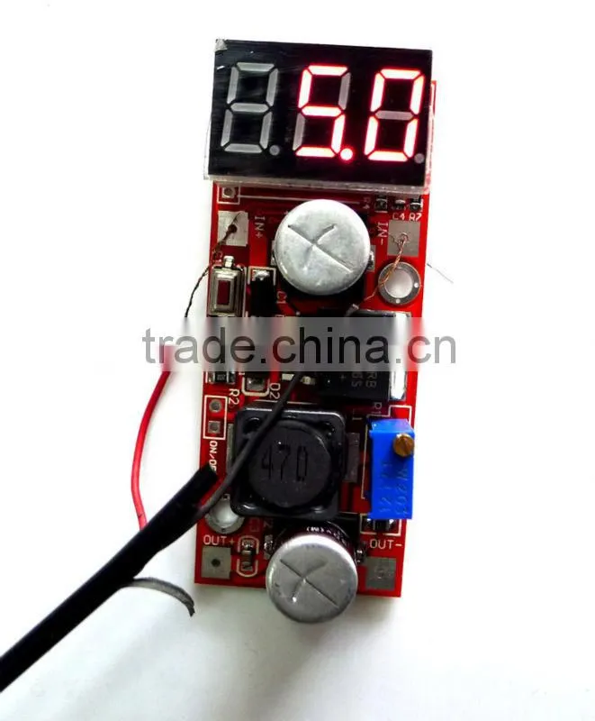 Voltmete DC Adjustable Buck Step Down Converter LM2596 Voltage Regulator