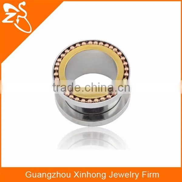 Fashion Earring tunnel jewelry Fashion design tunnel plug body jewelry