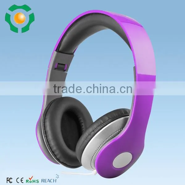Promotional Foldable Headphone, Colorful Stereo Headphone