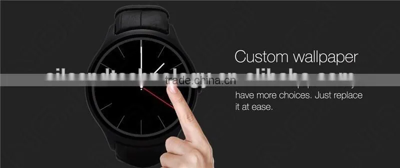 D5 1.3" 360x360 Android 4.4 OS 512MB + 4GB MTK6572 Smart Watch with SIM Wifi Bluetooth Heart Rate Smartwatch