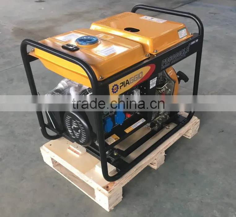 China factory 5kw electric diesel generator price