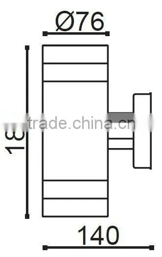 New design decoration high power led portable square flood light