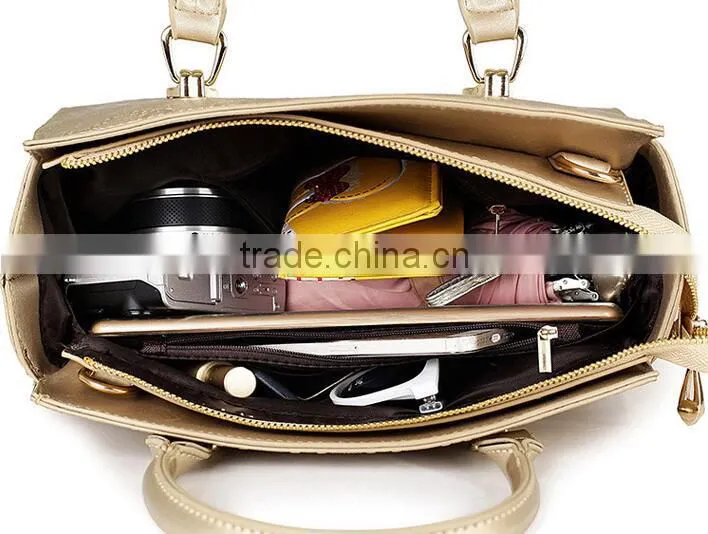 High Quality PU Handbag Crossbody Bag And Purse Set Western Handbag