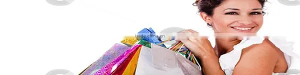 fashion cloth packaging paper gift bags with handles