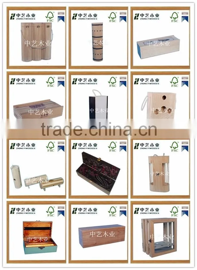 Trade assurance Wholesale Handmade custom Wooden Wine Crate Cheap Wooden Wine Holder