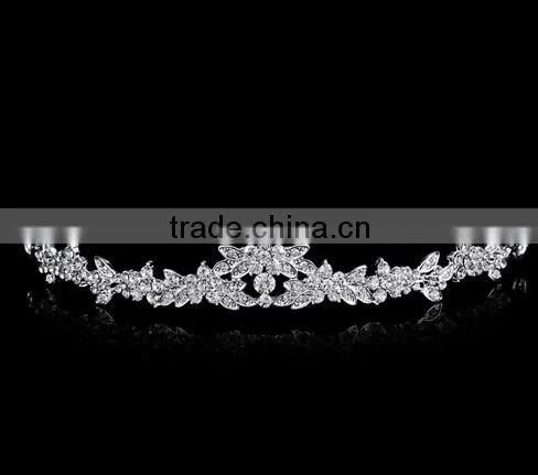 Crystal Wedding Bridal Accessories Crown,Necklace,Earring Set Handmade Jewelry