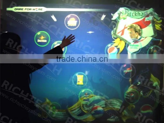 Game Software!!! Interactive floor and wall projection diaplay 3d interactive game