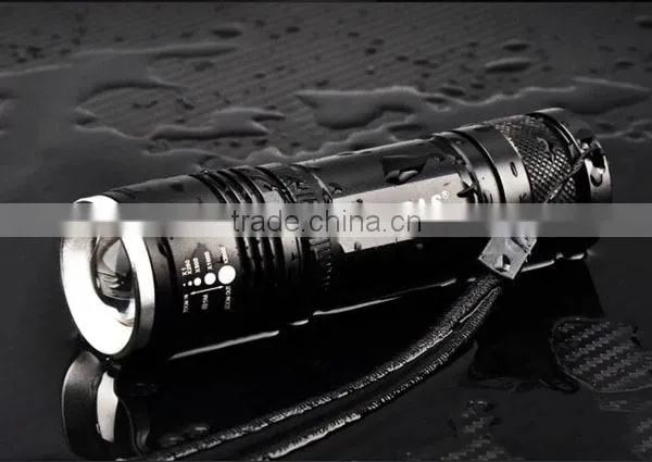 Trade Assurance Aluminum waterproof 10w rechargeable police flashlight