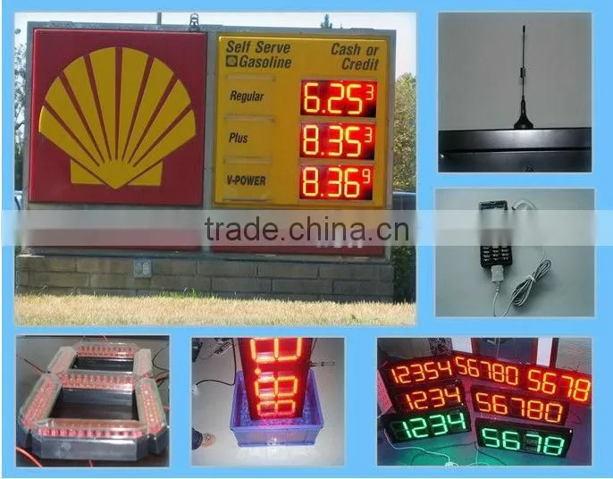 cheap price LED gas price signs