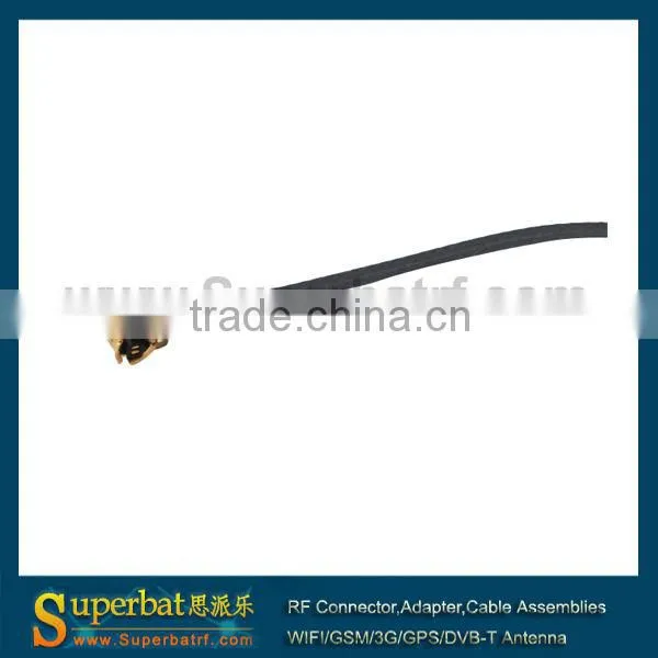 IPX / u.fl to SMA female bulkhead with O-ring straight coaxial cable adapter