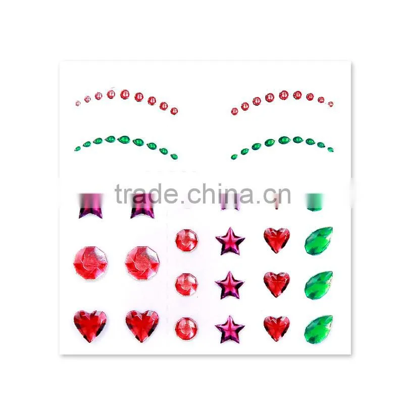 Indian Forehead Bindi Sticker Bollywood Bindi Sticker Self Adhesive Body Tattoo Gift For Women
