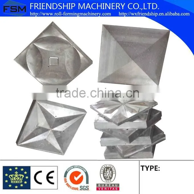 hydraulic press forming machine for 3D wall decration with dedicated keel machine