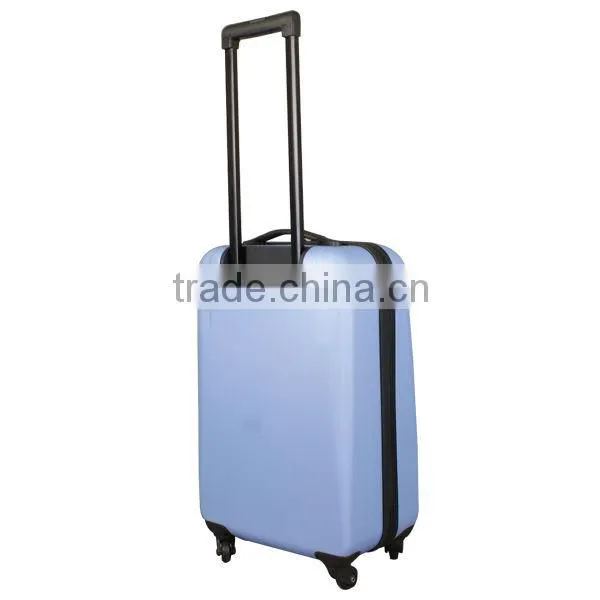 2014 china supplier abs/pc luggage trolley with retractable wheels,cheap designer luggage sets