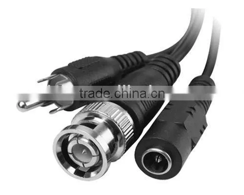 coaxial cable for cctv/catv BNC RCA DC
