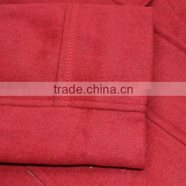 high quality ladies woollen coat with hood