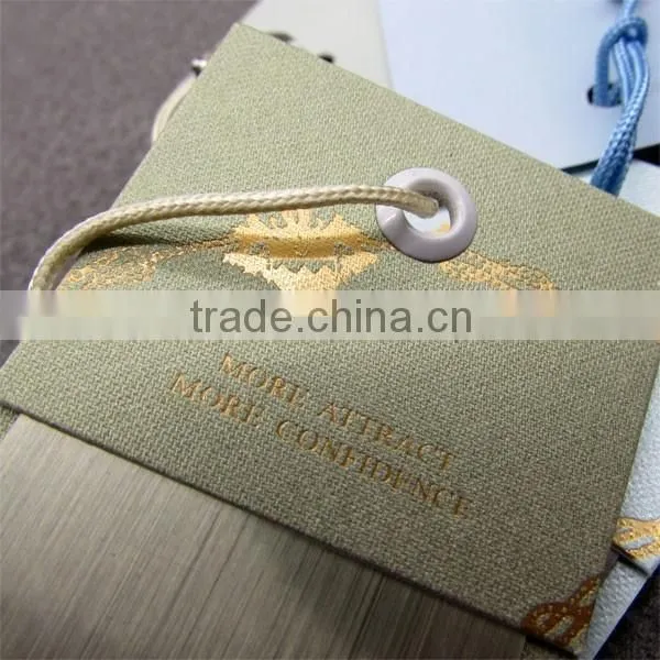 Folded With Eyelets Clothing Tags