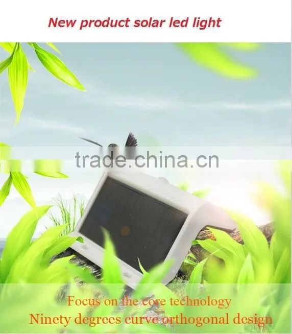 2016 newest Manufacturer inductive solar wall led light,ABS material solar led light,solar led light